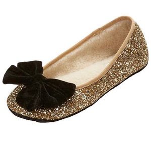 LAST 1 Kate Spade Sussex Glitter Ballet Flats NIB